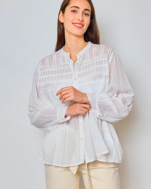 Sunny Studio Paris Evie Shirt - White