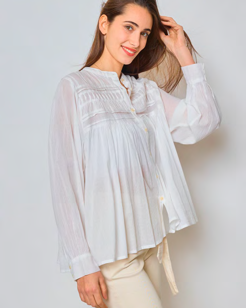 Sunny Studio Paris Evie Shirt - White