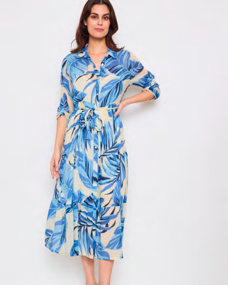 Sunny Studio Paris Tiered Dress  - Bowden