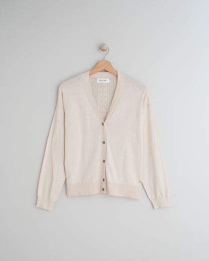 Indi & Cold Nora Basic Cardigan (TK420) - Crudo