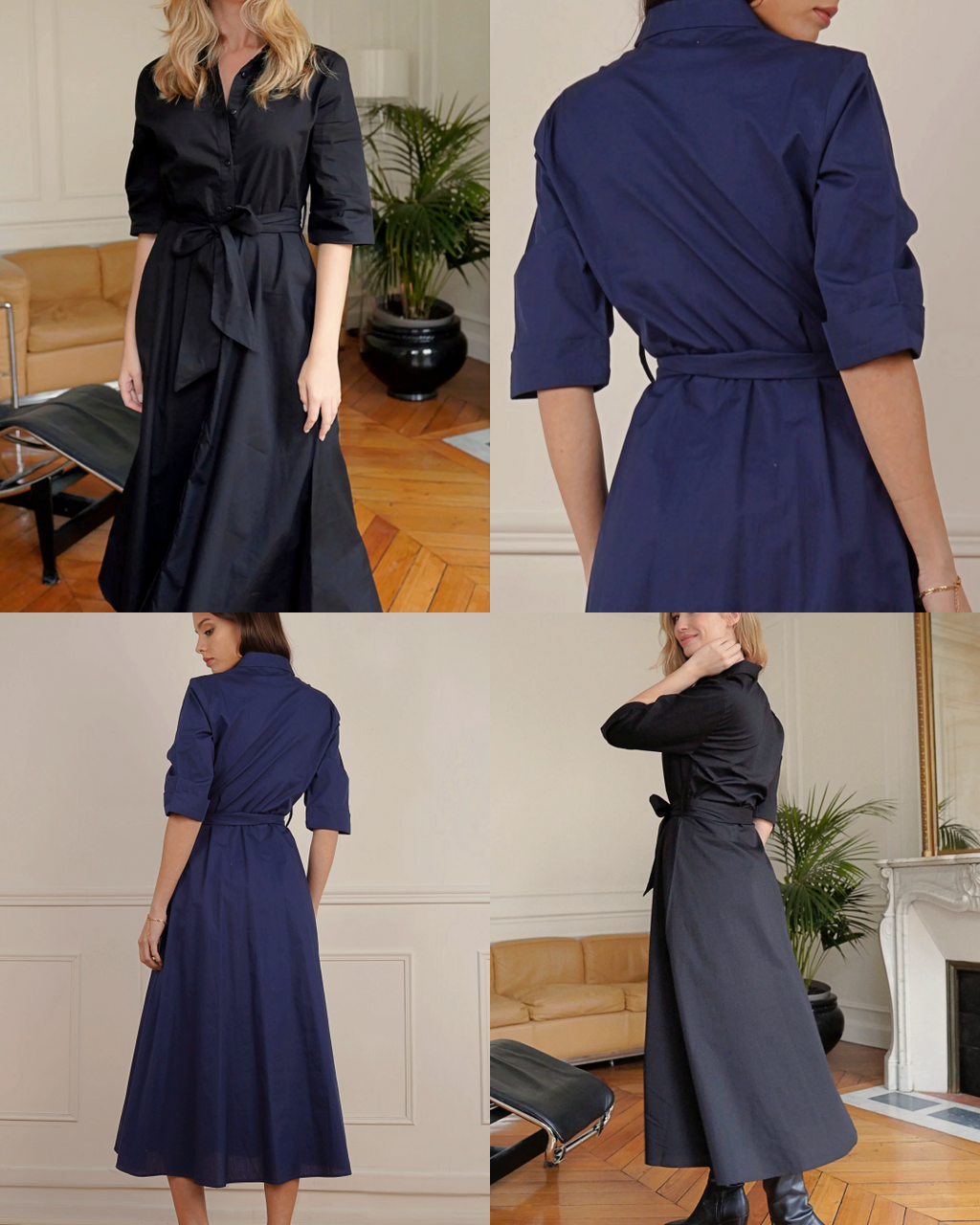 Goa Paris Biba Long Dress - Noir 2407