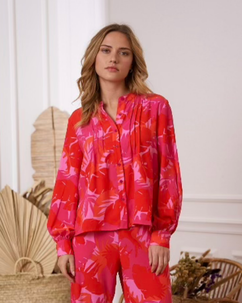 Choklate Paris Natalie Shirt - Fuchsia