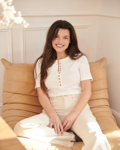 Nathael Paris Margaux Top - Cream