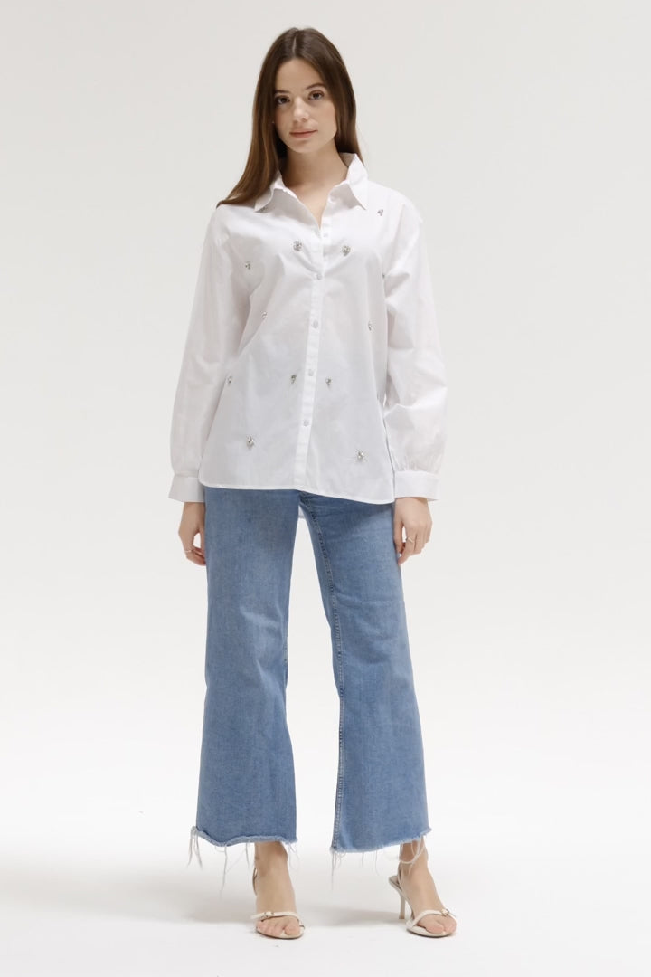 Goa Paris Roys Shirt - Khaki Print
