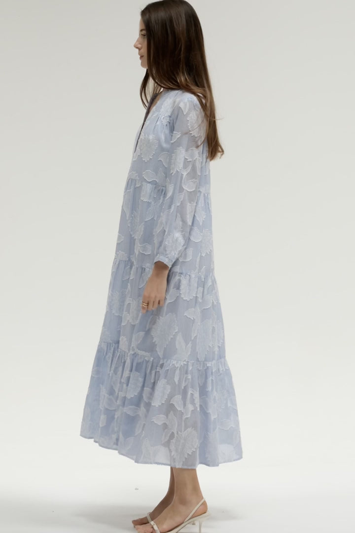 Goa Paris Claudia Dress - Bleu