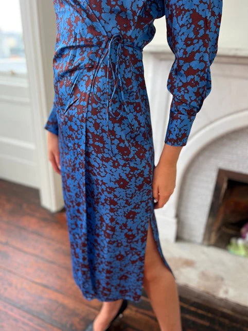 Second Female Vincent Wrap Dress - Campanula