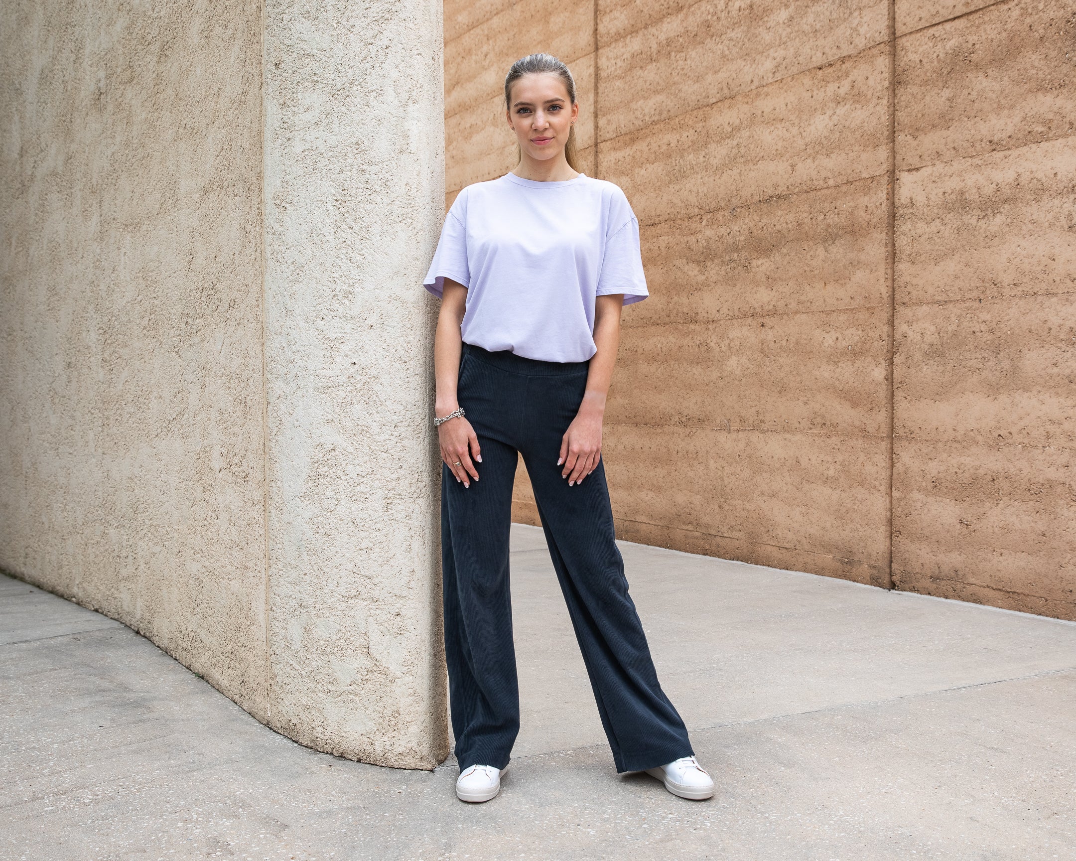 Maya Melbourne Amsterdam Tee- Ecru