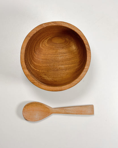 Mimpi Teak Bowl Small with Spoon
