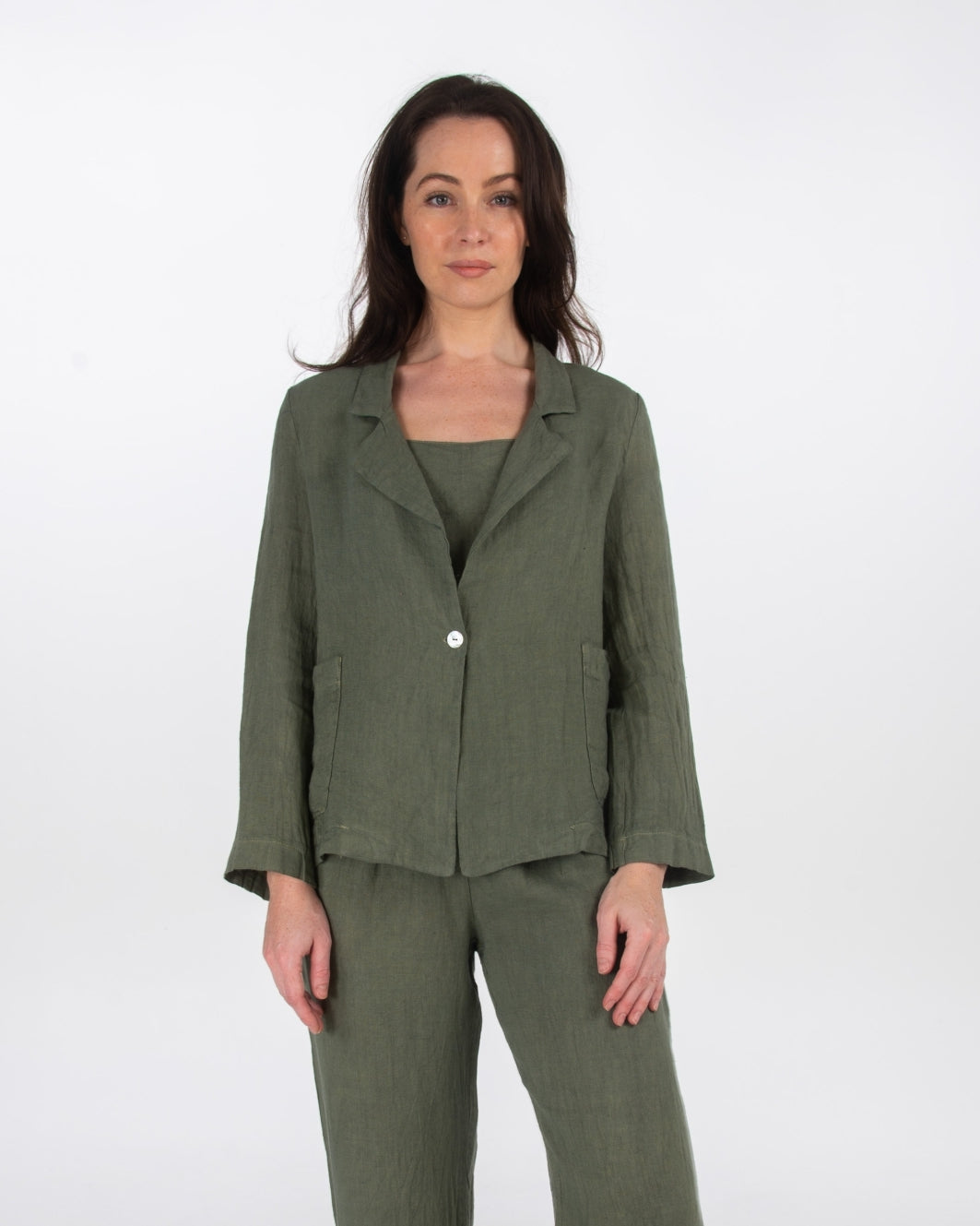Milson Coco Jacket - Olive Oil