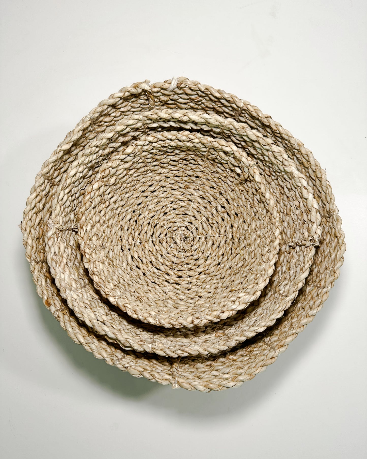 Mimpi Handwoven Bread Baskets (Set of 3) - Natural