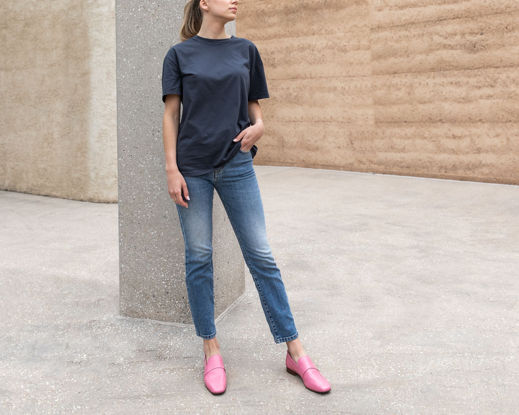 Maya Melbourne Amsterdam Tee - Ash