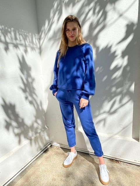 Maya Melbourne Berlin Sweat - Danish Blue