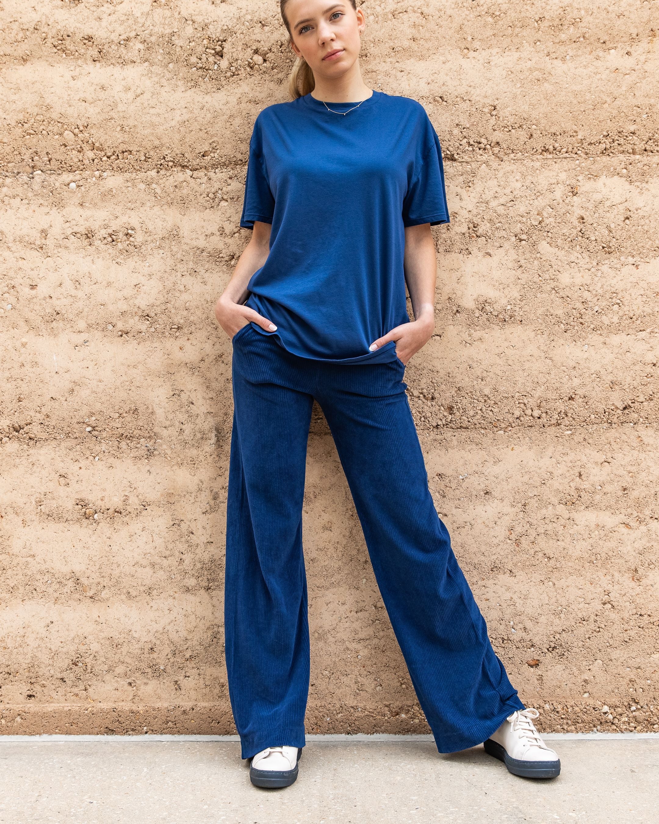 Maya Melbourne Amsterdam Tee - Danish Blue