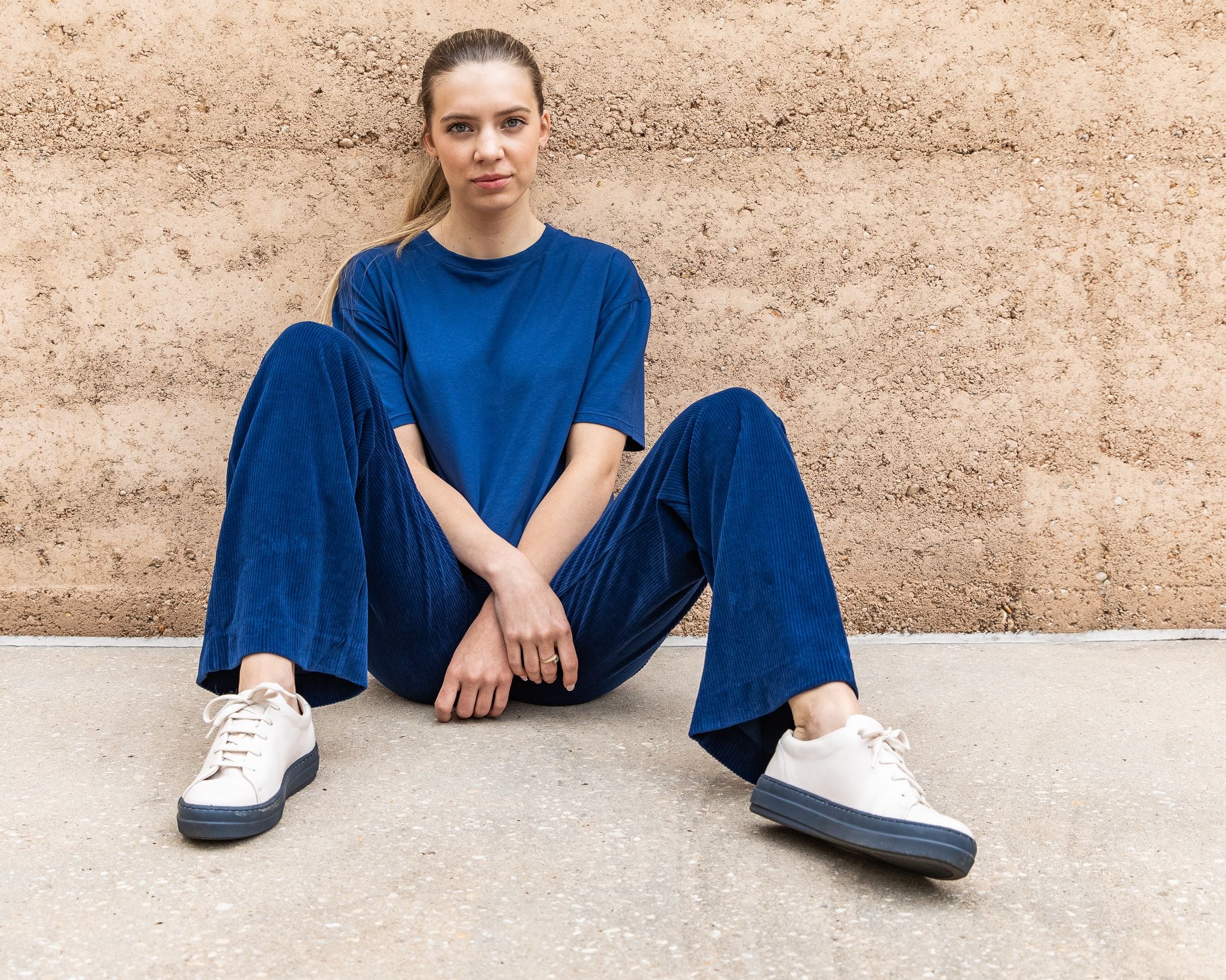 Maya Melbourne Amsterdam Tee - Danish Blue