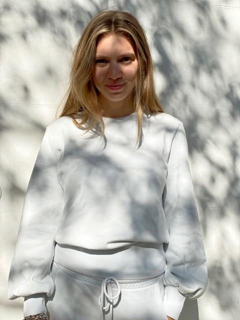 Maya Melbourne Berlin Sweat - Ecru