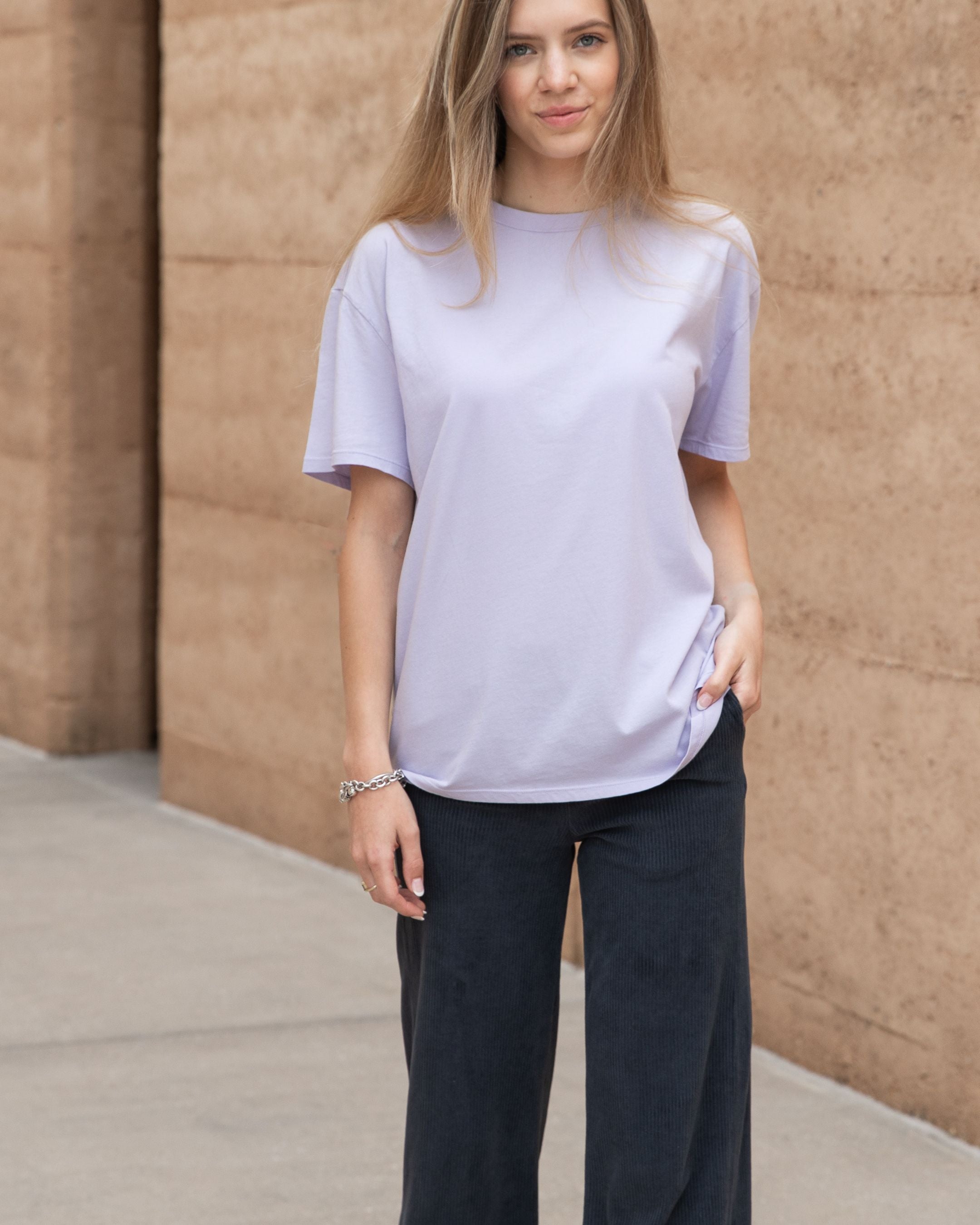 Maya Melbourne Amsterdam Tee- Lavender