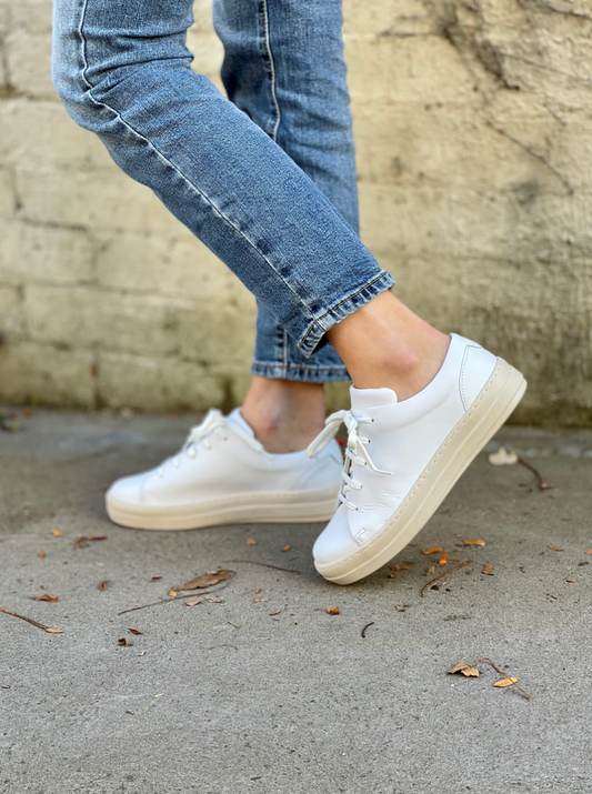 Maya Melbourne Tokyo Sneaker- White/Putty